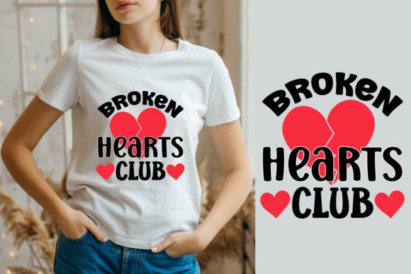 About Broken Hearts Club SVG Design