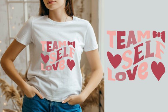 About Team Self Love SVG Design