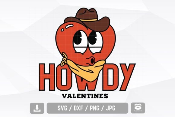 Howdy Valentines Svg, Western Valentine
