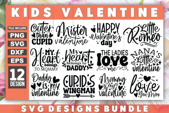 Kids Valentine SVG Bundle Review