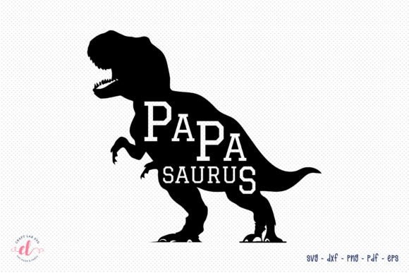 Papa Saurus - Father's Day SVG Design