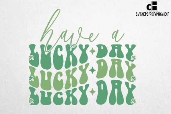 Retro St.Patrick’s Day Shamrocks SVG
