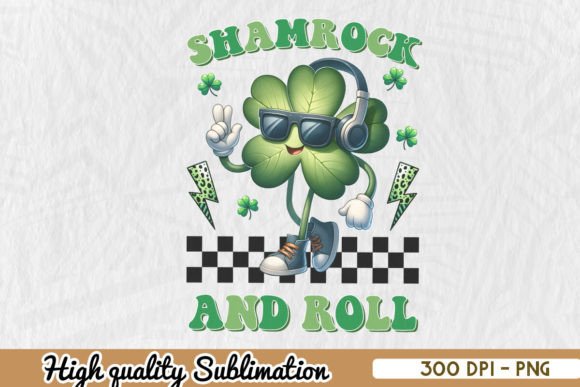 Shamrock Roll St. Patricks SVG