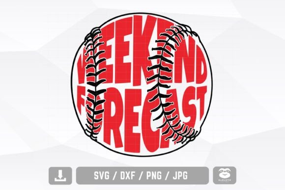 Weekend Forecast Svg, Baseball Svg